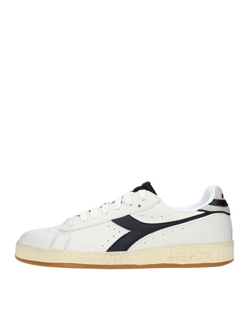 Leather and fabric sneakers DIADORA | 501.177913 01BIANCO