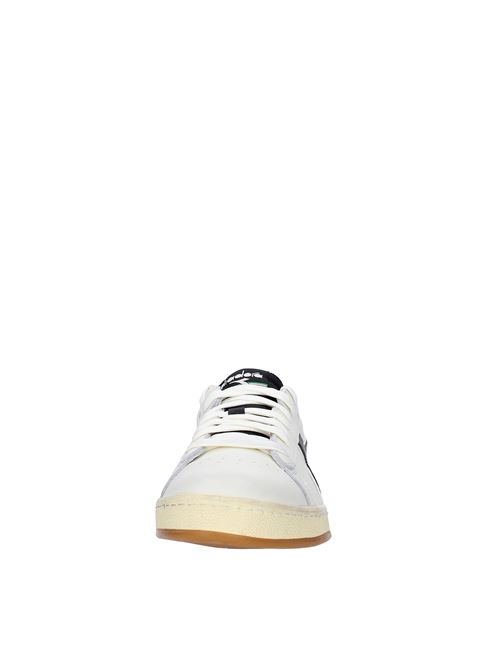 Leather and fabric sneakers DIADORA | 501.177913 01BIANCO