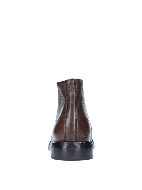 Leather ankle boots DOLCE&GABBANA | A60306MARRONE