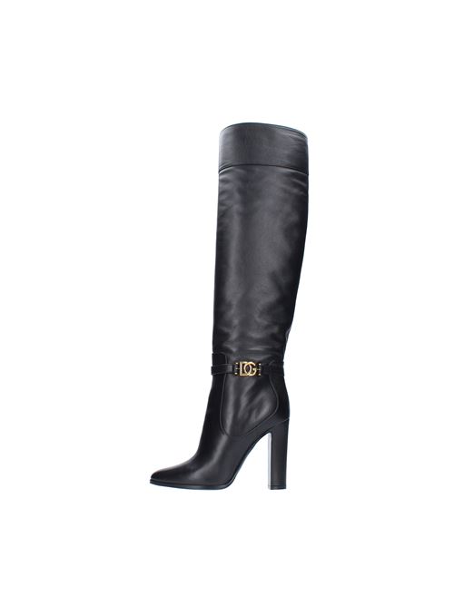 Leather boots DOLCE&GABBANA | CU0671NERO