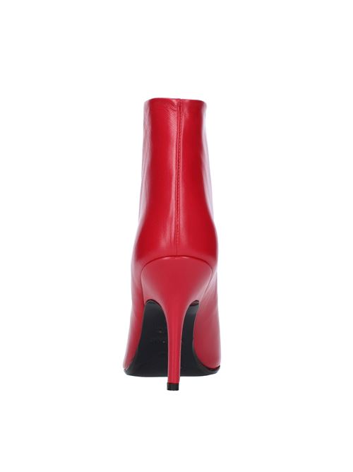 Leather ankle boots DONDUP | WS175ROSSO