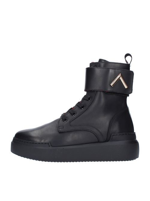 Sneakers in pelle ED PARRISH | AN90NERO