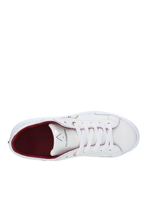 Studded leather sneakers ED PARRISH | RK02BIANCO BORCHIE