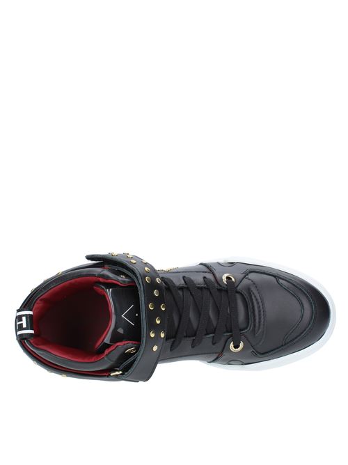 Sneakers in pelle con borchie ED PARRISH | RK05NERO BORCHIE