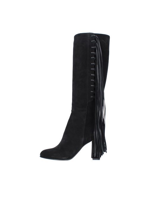 Suede boots with fringes ETRO | 13548 3250 0001NERO