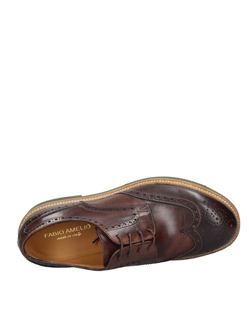 Laced shoes Brown FABIO AMELIO | VF1553_AMELMARRONE