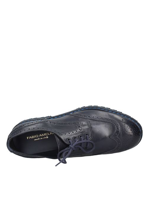 Laced shoes Blue FABIO AMELIO | VF1554_AMELBLU