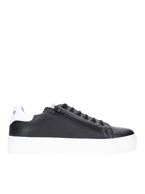 Gaelle Paris Girl sneakers in leather and other materials GAELLE | F0063DNERO