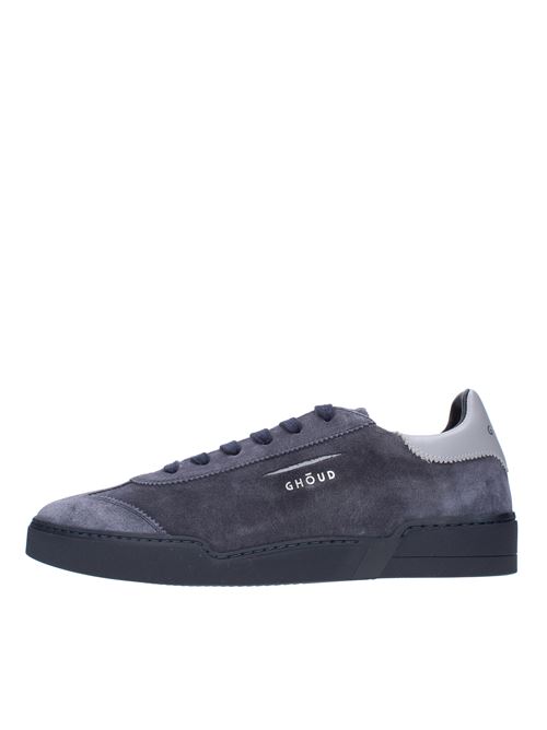 Suede and leather sneakers GHOUD | L1MNJBLU