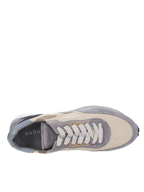 Sneakers in suede, fabric and other materials GHOUD | RDLMMLGRIGIO BEIGE