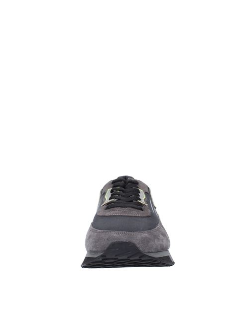 Sneakers in suede, fabric and leather GHOUD | RMLMMU51NERO GRIGIO