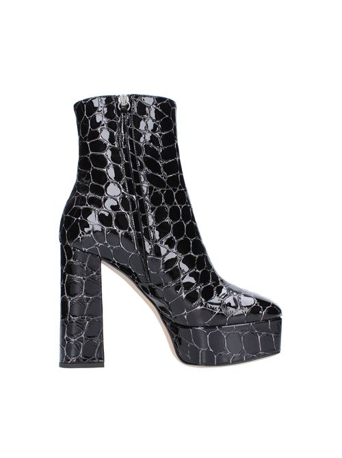 Croc print patent leather ankle boots GIUSEPPE ZANOTTI | I070012NERO