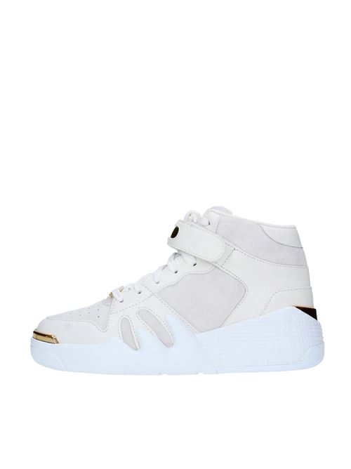 Sneakers in leather and suede GIUSEPPE ZANOTTI | RW20032/001BIANCO