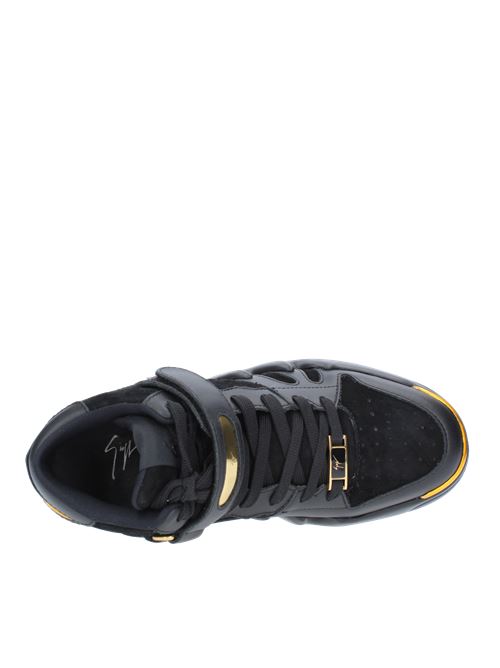 Sneakers in leather and suede GIUSEPPE ZANOTTI | RW20032/002NERO
