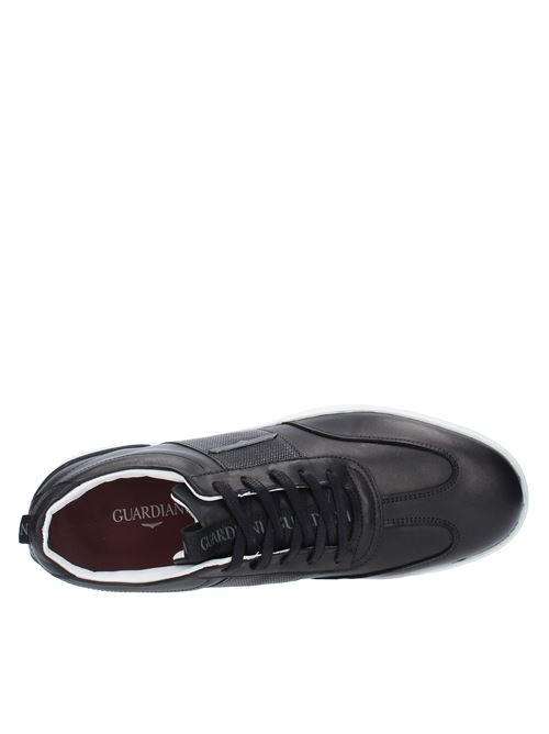 Leather sneakers GUARDIANI | AGU1011NERO
