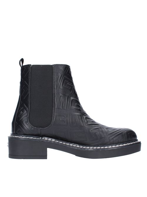Beatles ankle boots in eco leather and fabric GUESS | FL8TAFELE10NERO