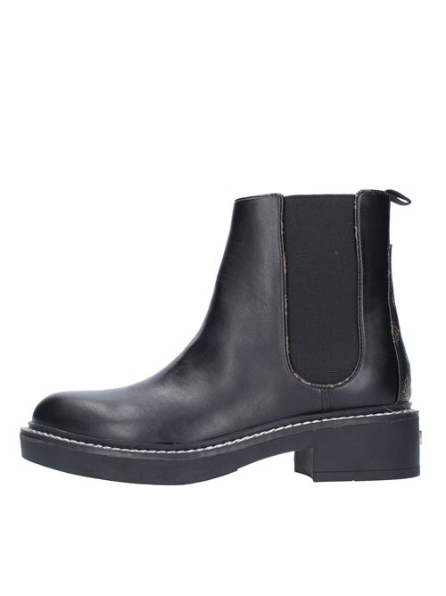 Beatles ankle boots in eco leather and fabric GUESS | FL8TFTLEA10NERO