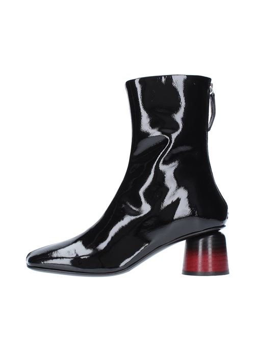 Patent leather ankle boots HALMANERA | FUNNY13NERO