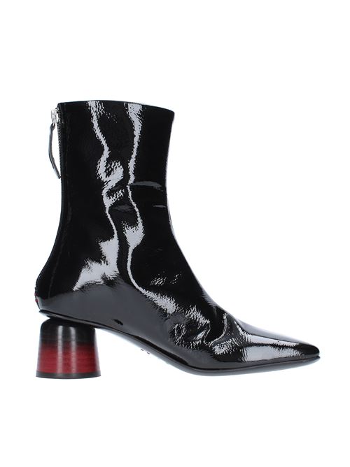 Patent leather ankle boots HALMANERA | FUNNY13NERO