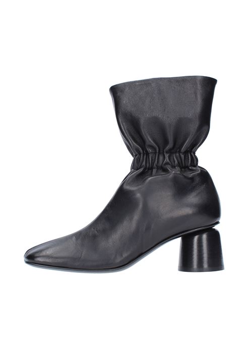 Leather ankle boots HALMANERA | FUNNY29 NERONERO