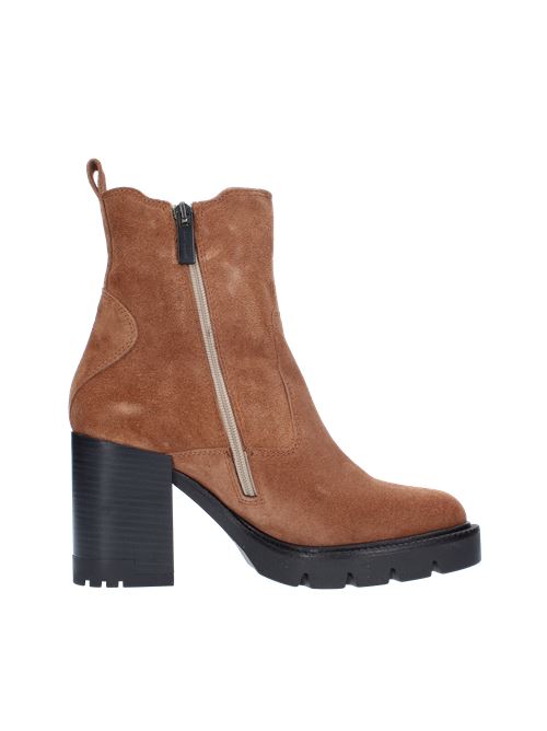 Suede ankle boots JANET & JANET | 04251MARRONE BRUCIATO