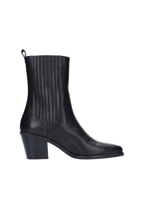 Leather ankle boots JANET & JANET | 44257NERO