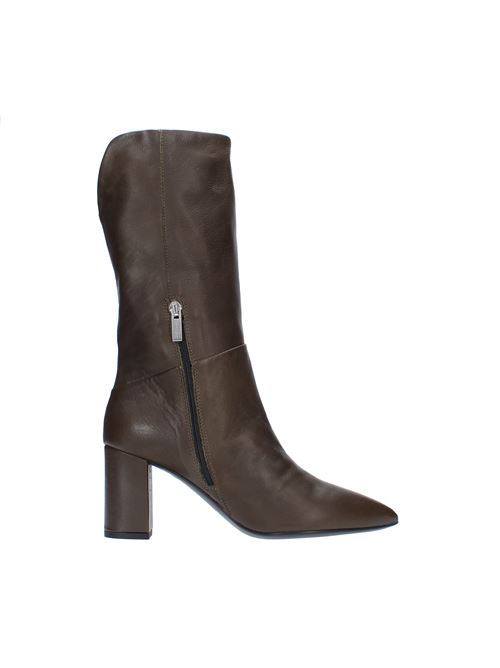Leather ankle boots JANET & JANET | 46404VERDE MILITARE