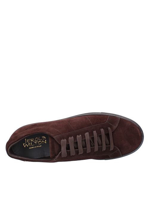 Sneakers in camoscio JEROLD WILTON | 173MARRONE T.MORO