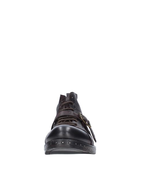 Leather ankle boots JP/DAVID | 4079/101 MATRIXMARRONE BRONZO