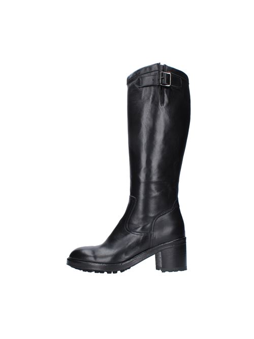 Leather boots LA BOTTEGA DI LISA | 4221NERO