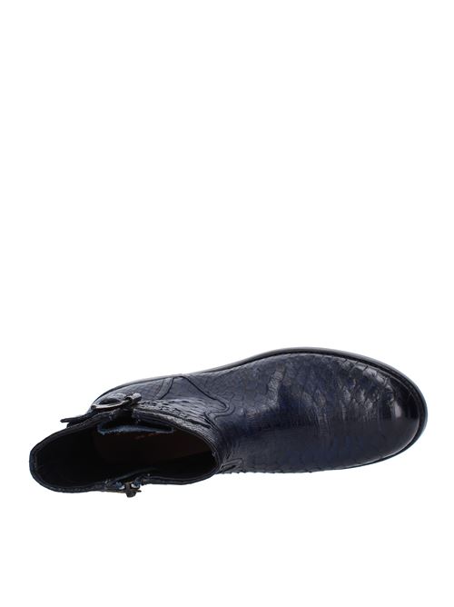 Leather ankle boots LA BOTTEGA DI LISA | 4332PITBLUBLU