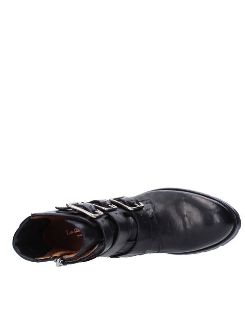 Leather ankle boots LA BOTTEGA DI LISA | 4703VACCHETTANERO