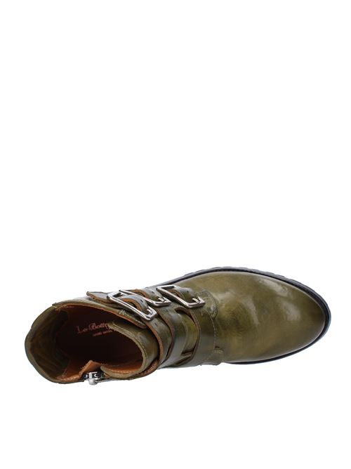Leather ankle boots LA BOTTEGA DI LISA | 4703VERDE OLIVA