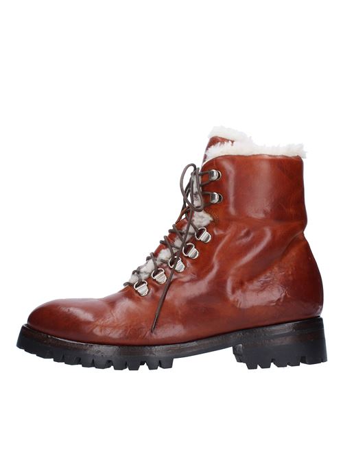 Leather ankle boots LA BOTTEGA DI LISA | 4705VACMARRONE COTTO