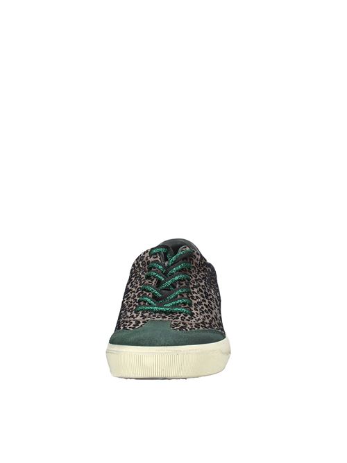 Trainers Leopard print LEATHER CROWN | VF1863_LEATLEOPARDATO