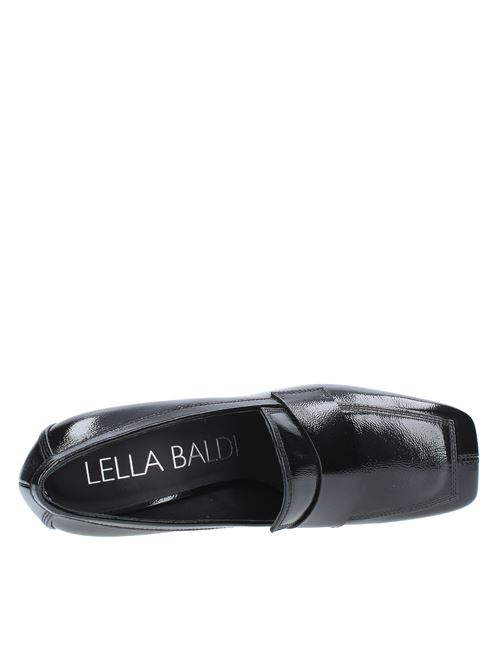 Leather moccasins LELLA BALDI | LT162NERO