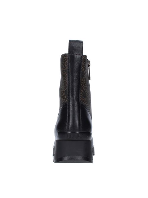 Faux leather ankle boots LIU JO | SF1055EX126SNERO