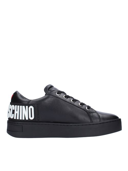 Sneakers in leather, fabric and other materials LOVE MOSCHINO | 15573G0DIA0000NERO