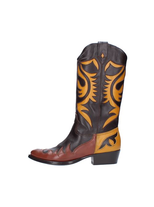 Leather Texan boots MATERIA PRIMA | D3M747103MULTICOLORE