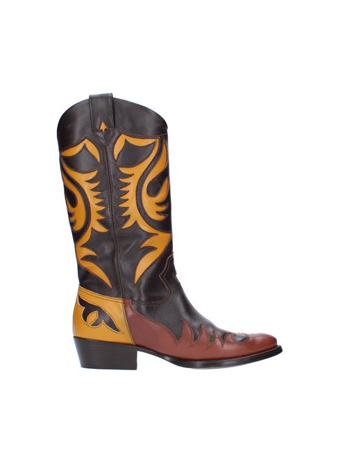 Leather Texan boots MATERIA PRIMA | D3M747103MULTICOLORE