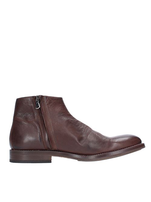 Leather ankle boots MIGLIORE | 0048MARRONE T.MORO