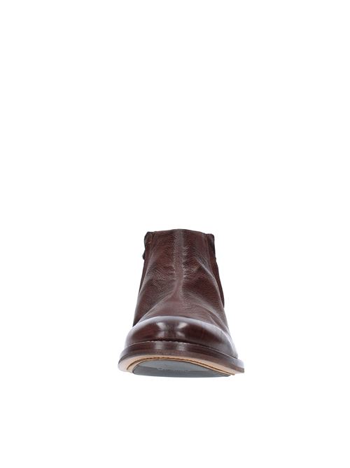 Leather ankle boots MIGLIORE | 0048MARRONE T.MORO