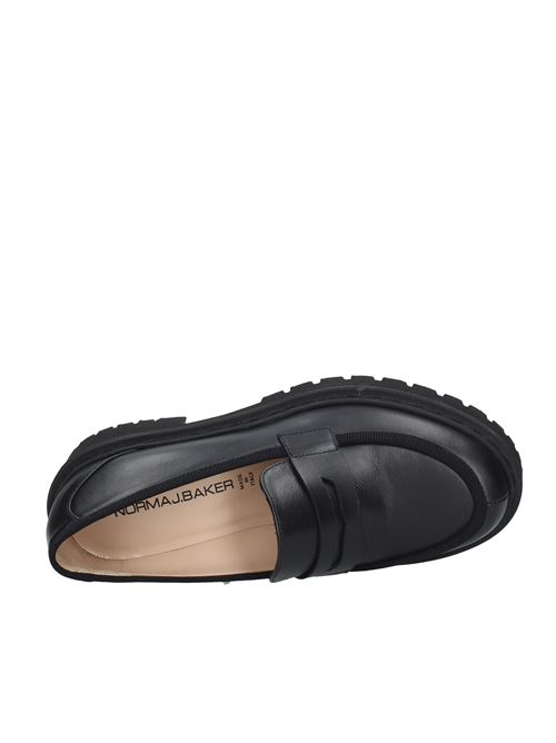 Loafers and slip-ons Black NORMA J BAKER | VF0784_NORMNERO