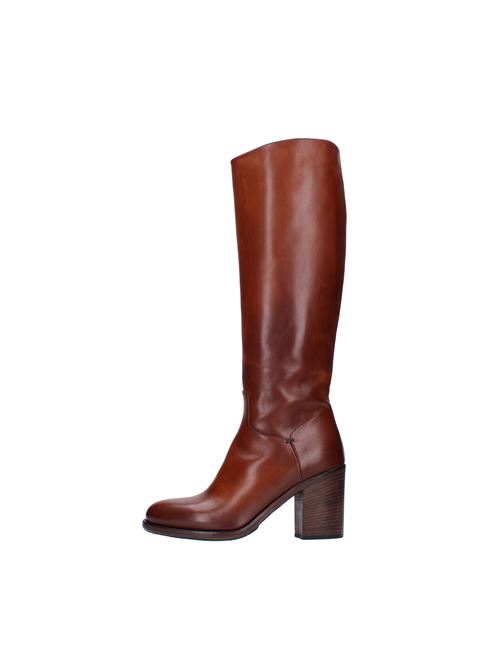 Leather boots PANTANETTI | 14680GMARRONE