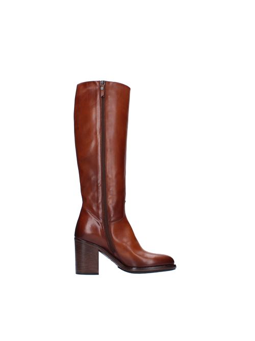 Leather boots PANTANETTI | 14680GMARRONE