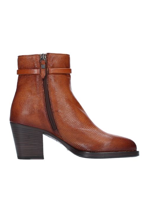Leather ankle boots PANTANETTI | 15526GGIALLO AMBER