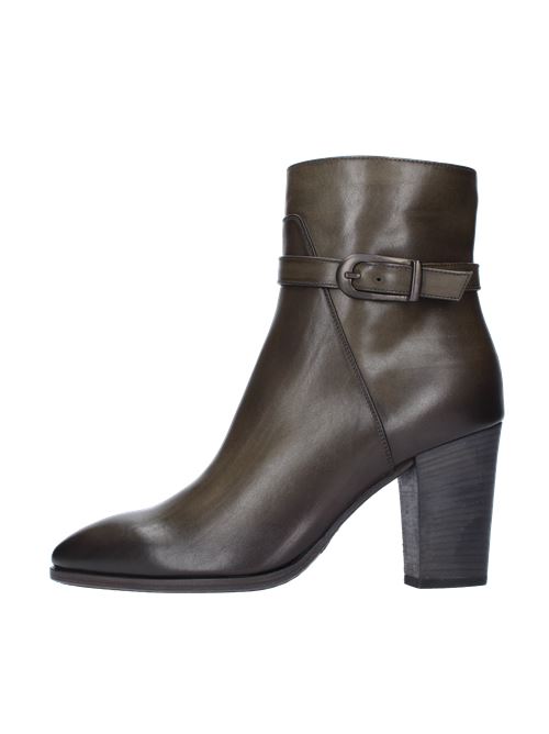 Leather ankle boots PANTANETTI | 15724BVERDE