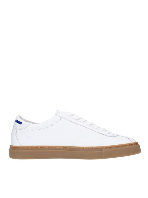 Leather sneakers PROJECT01 | P1LM GGBIANCO BLU-MIELE