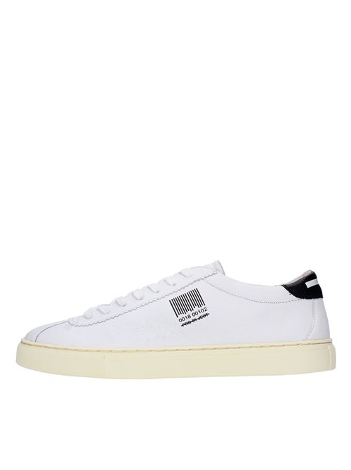Leather sneakers PRO 01 JECT | P1LM GGBIANCO NERO-PANNA