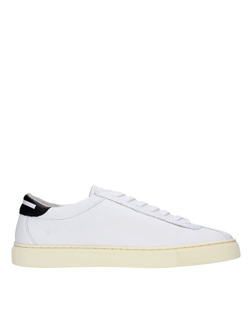 Leather sneakers PROJECT01 | P1LM GGBIANCO NERO-PANNA